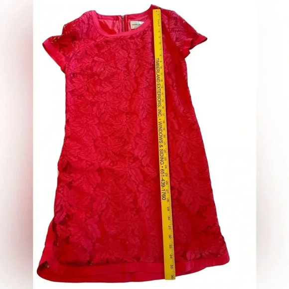 Donna Morgan Dress Women's Size 8 Lace Mini Date Night Romantic Feminine Lined - Picture 7 of 8